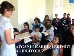 Erzurum Afgan kardeşlerimizi ağırlıyor